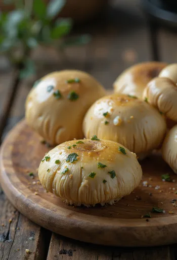 Narezane in očiščene smrekove sirovke na deski