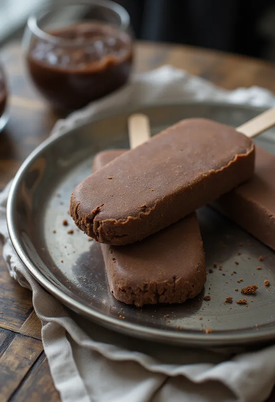Fudgsicle postrežen