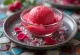 Hibiskusov sorbet domača osvežilna sladica