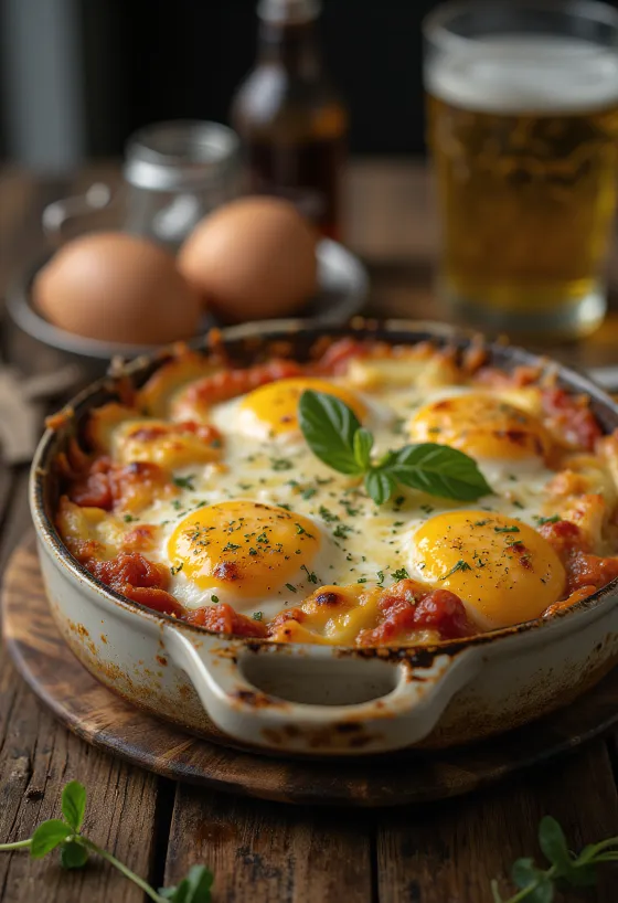 Parmigiana s pečenimi artičokami, zložena z jajčevci, artičokami in parmezanom