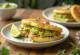 Arepa Reina Pepiada postrežena v korejskem slogu