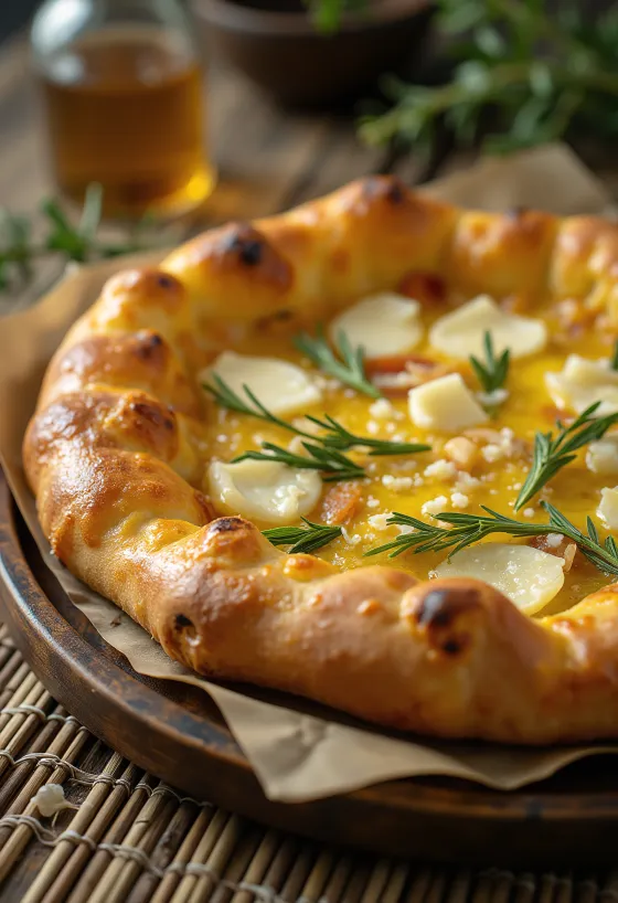 Pizza al Rosmarino z rožmarinom in parmezanom