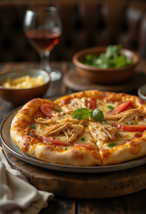 Postrežena Pizza Nigérienne