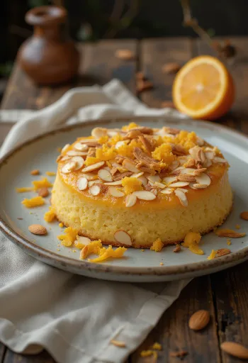 Pomarančna mandljeva torta