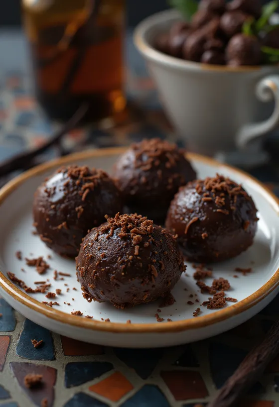 Brigadeiro z vaniljo, sveže pripravljen