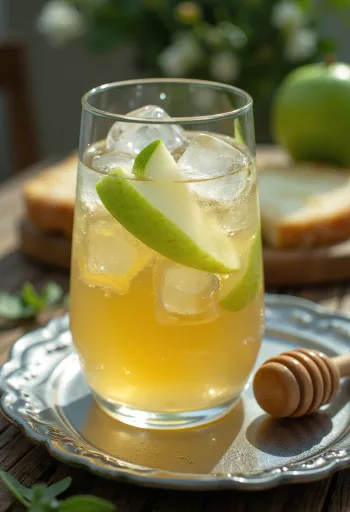 Angleški suhi cider, sveže postrežen