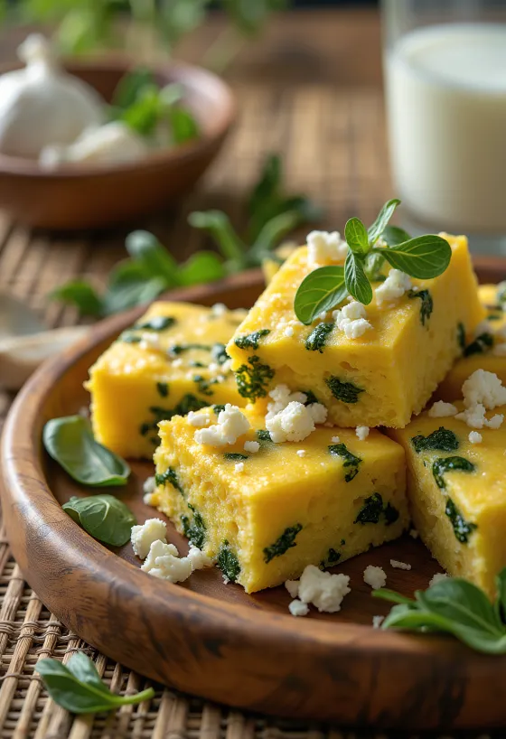 Proja s špinačo, okusna pita s feta sirom in špinačo