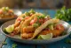 Tacos de Pescado Empanizado na krožniku