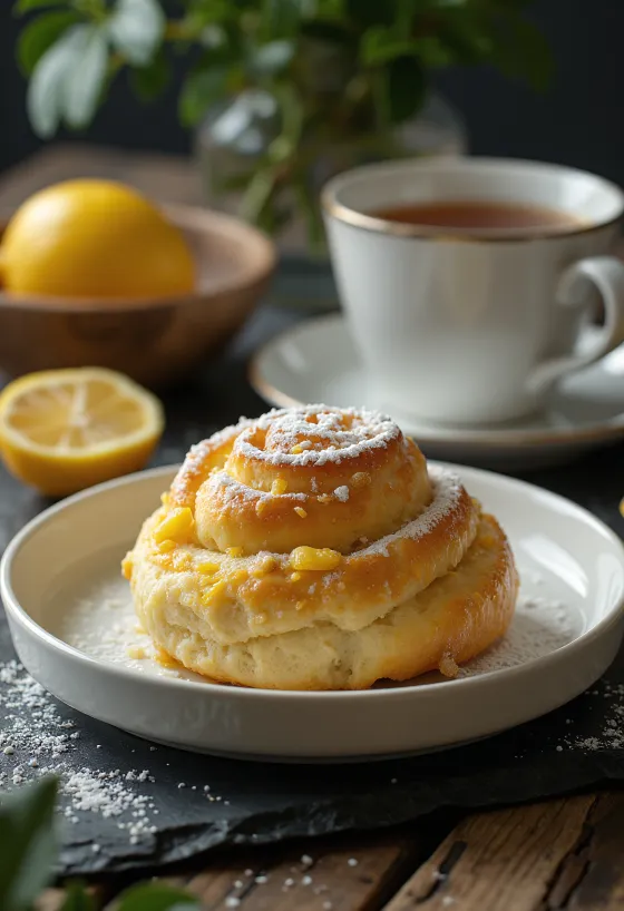 Limonini polžki postreženi na krožniku