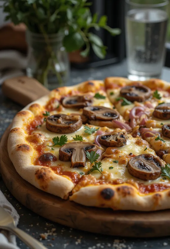 Sibirska pizza z divjačino