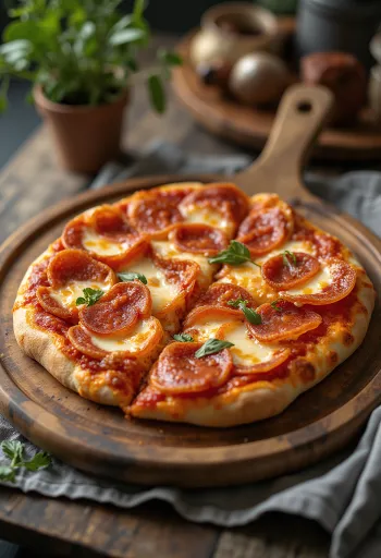 Dvojna pepperoni pizza z ekstra salamo