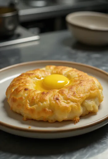 Fry Bake z maslom, sveže pečen, hrustljav in zlato rjav