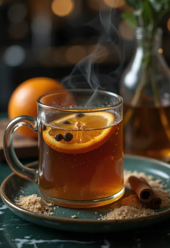Cider s klinčki v skodelici