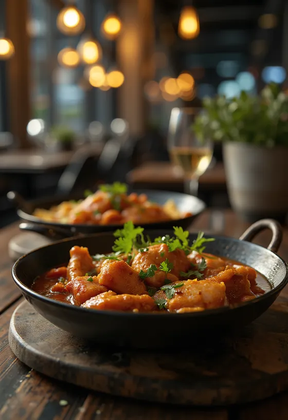Piščanec Adobo s tandoori začimbami
