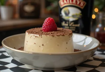 Bailey’s panna cotta v kozarcu