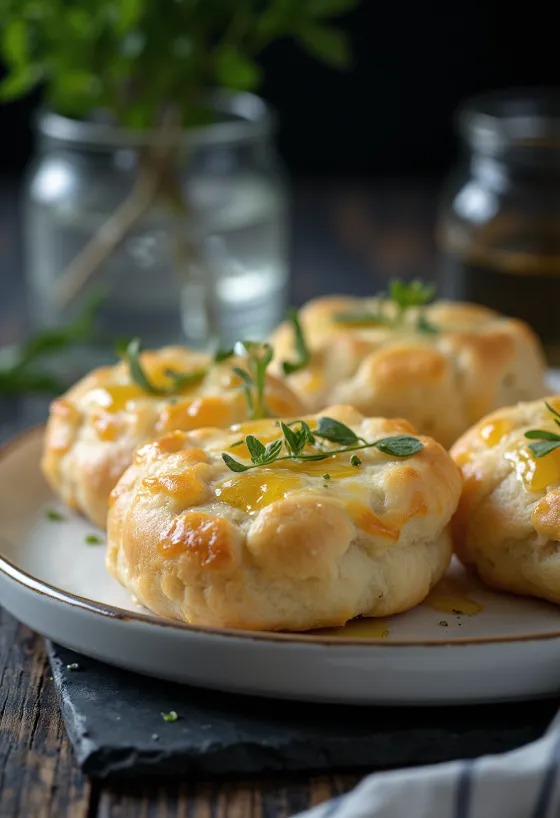 Brezglutenska fokača iz riževe moke narezana