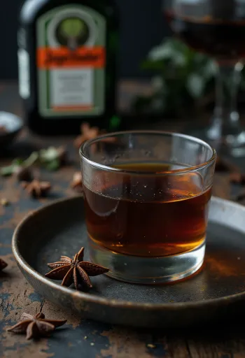 Domači Jägermeister v steklenici