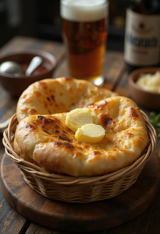 Kruh iz tandoori peči, sveže pečen