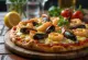 Česnova morska pizza (Frutti di Mare)