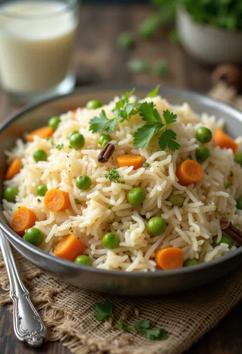 Postrežen klasični pulao