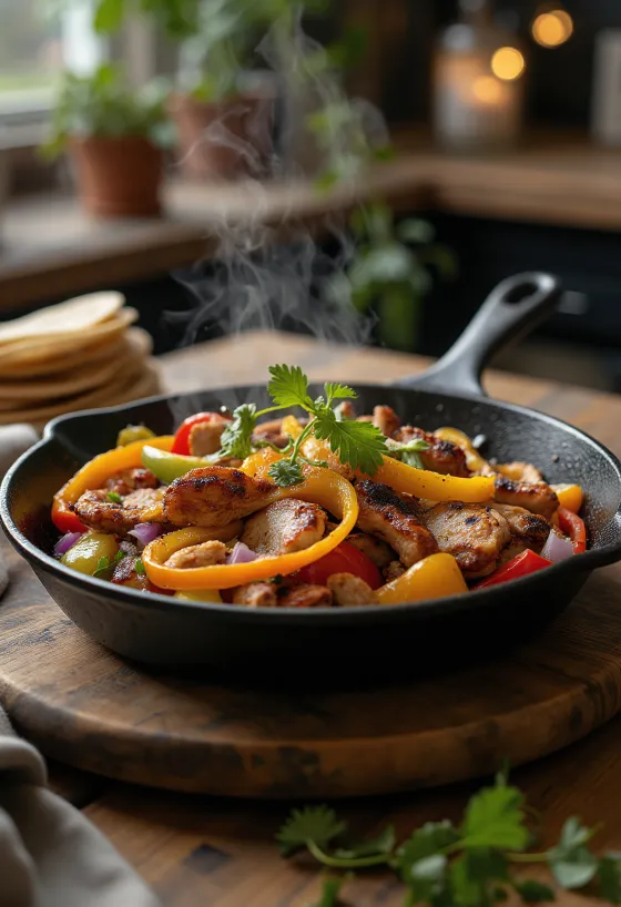 Fajitas s svinjino