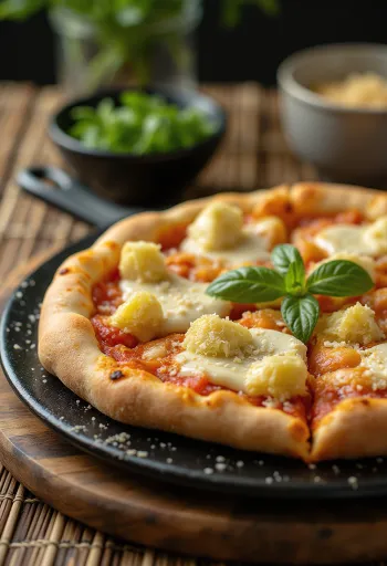 Pizza ai Carciofini z artičokami in sirom