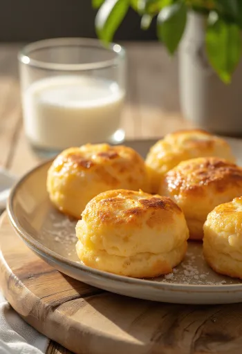Queijadinha s kokosovim mlekom, sveža, dišeča kokosova sladica.