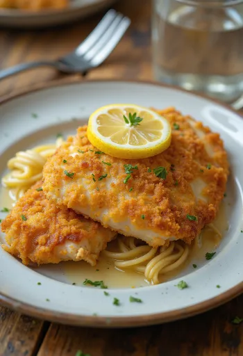 Milanesa s česnom, hrustljavo ocvrta
