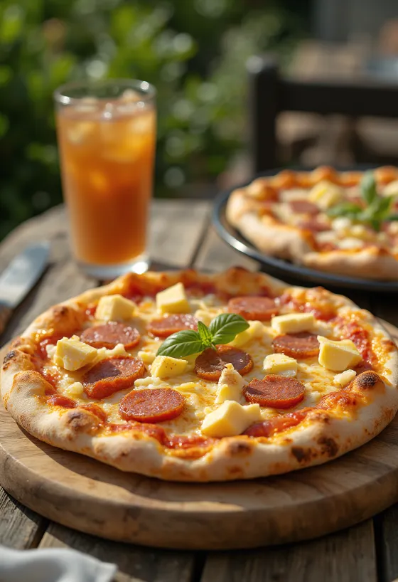 Postrežena Pizza Dominicana